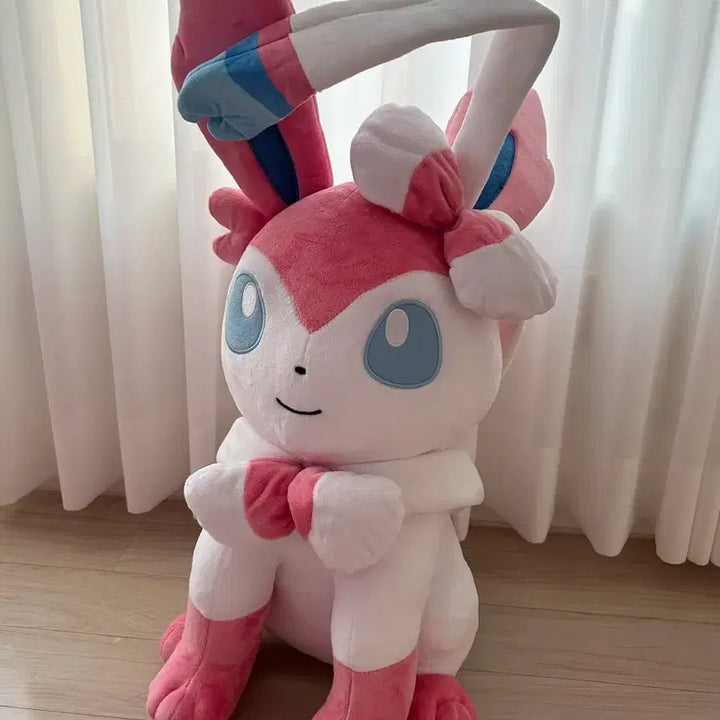 [BUNJANG] Pokemon Sylveon Large Plush / 포켓몬 님피아 대형인형