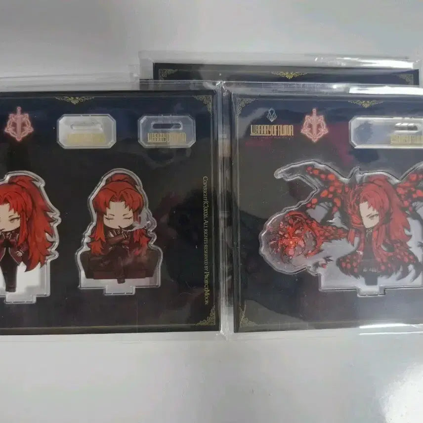 [BUNJANG] Library of Ruina Hamphang Designated Librarian Gebura Acrylic Stand Set / 라오루 햄팡 지정사서 게부라 아크릴