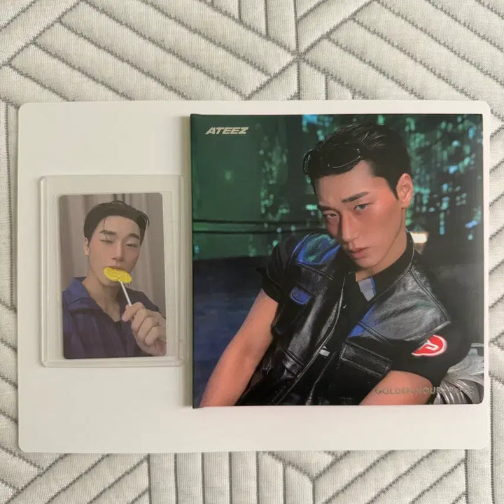 [BUNJANG] ATEEZ San Mystery Squishy Photocard + Digipack / 산 포카 티니 미스테리 스퀴시 + 산 디지팩