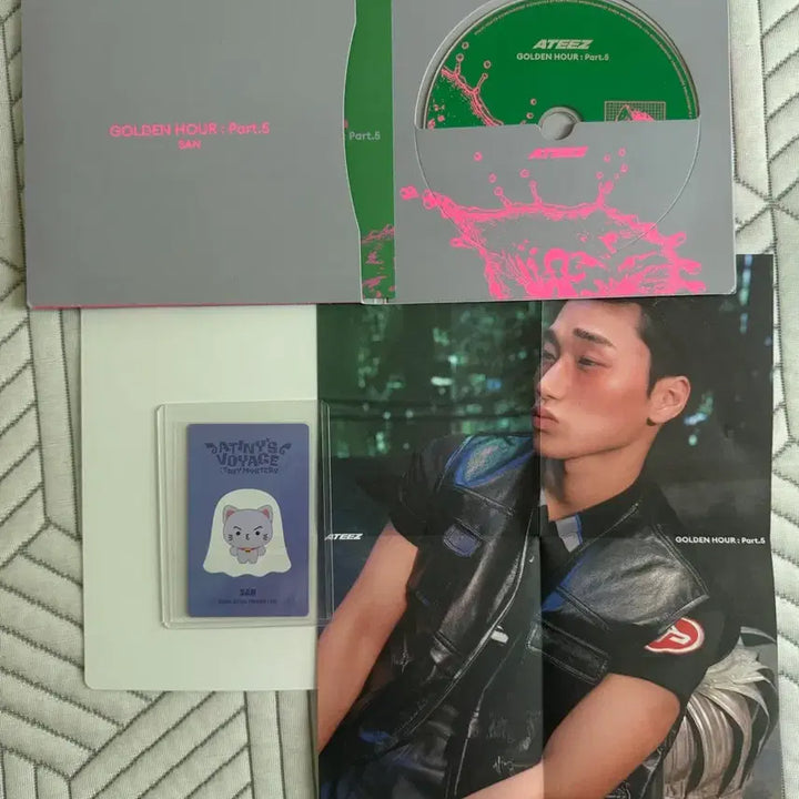 [BUNJANG] ATEEZ San Mystery Squishy Photocard + Digipack / 산 포카 티니 미스테리 스퀴시 + 산 디지팩