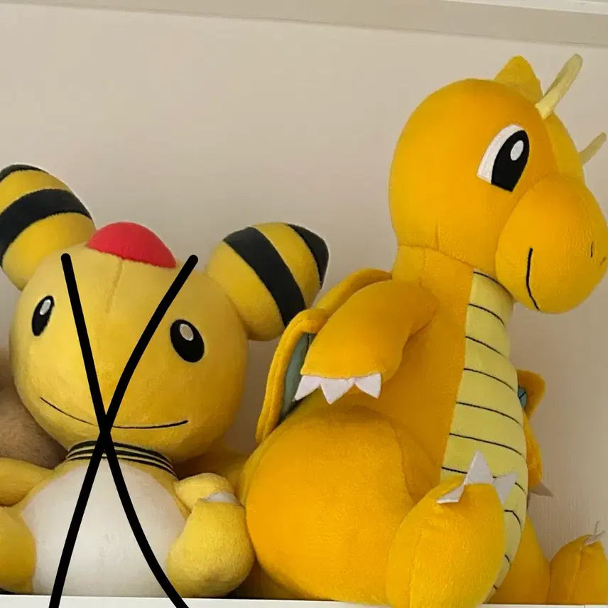 [BUNJANG] Genuine Dragonite Plush / 포켓몬스터 망나뇽 인형