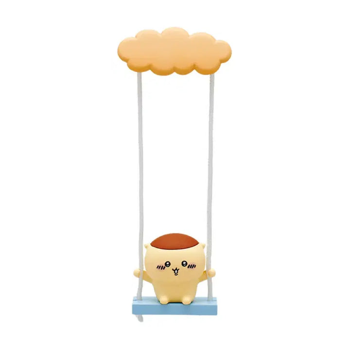 [BUNJANG] Chiikawa Kurimanju Cloud Swing Gacha Figure / 쿠리만쥬 치이카와 구름 그네 가챠 피규어 먼작귀