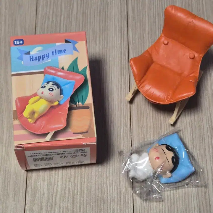 [BUNJANG] Crayon Shin-chan Rocking Chair Figure (Unsealed) / 짱구 흔들의자 피규어