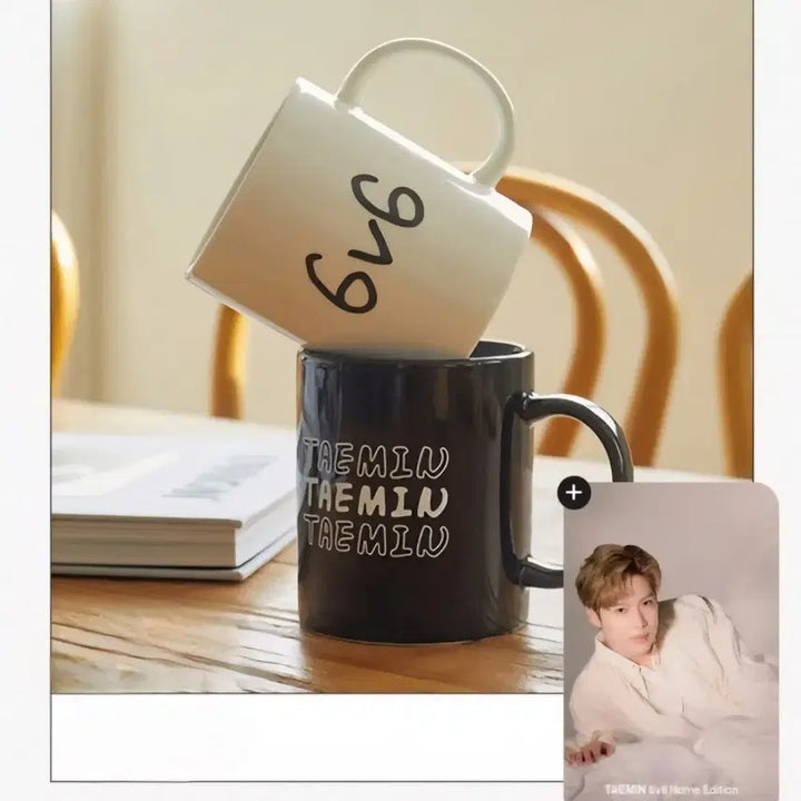 [BUNJANG] Taemin 6v6 Mug Cup + Polaroid (Sealed) / 태민 6v6머그컵+포카(미개봉)
