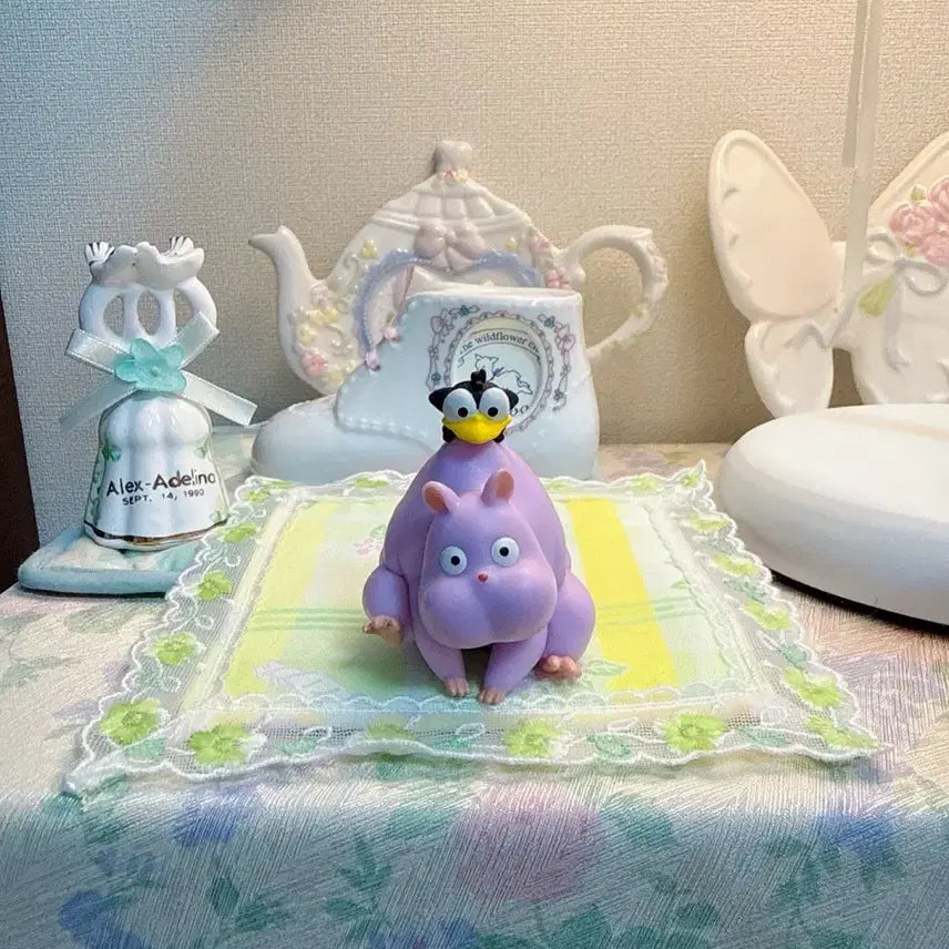 [BUNJANG] Spirited Away Bow and Ubaid KoomKoom Puzzle Figure / 센과치히로의 행방불명 보우 유버드 쿰쿰퍼즐 피규어