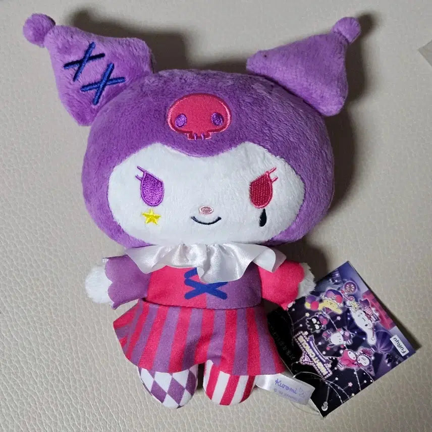 [BUNJANG] Sanrio Kuromi Night Circus Plush Doll / 쿠로미 나이트서커서스 누이구루미 인형