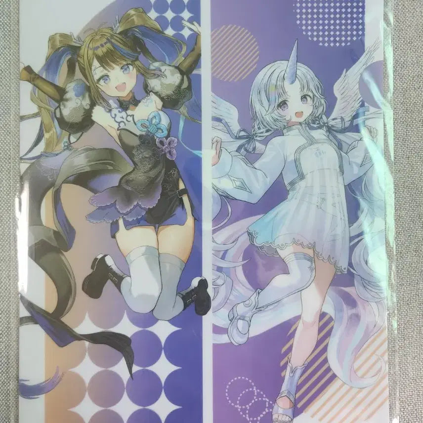 [BUNJANG] Stellive Milky Way Mystic Kanna &amp; Yuni File Holder / 스텔라이브 밀키웨이 미스틱(칸나,유니) 파일 홀더