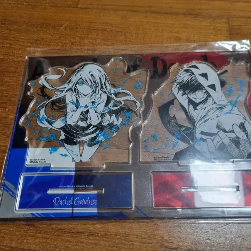[BUNJANG] Angels of Death Rachel &amp; Zack Acrylic Stand Set / 살육의 천사 레이첼 잭 아크릴스탠드 세트