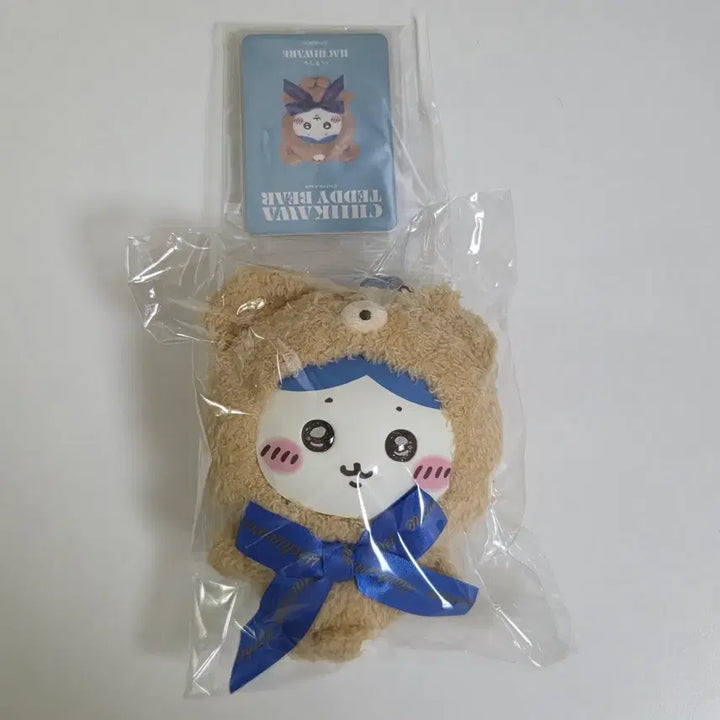 [BUNJANG] Chiikawa Hachiware Kirameko Teddy Bear Plush / 치이카와 하치와레 키라메코 테디베어 인형