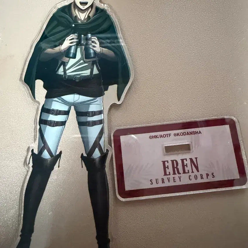 [BUNJANG] Attack on Titan Eren Acrylic Stand / (개봉)진격거 진격의 거인 에렌 아크릴