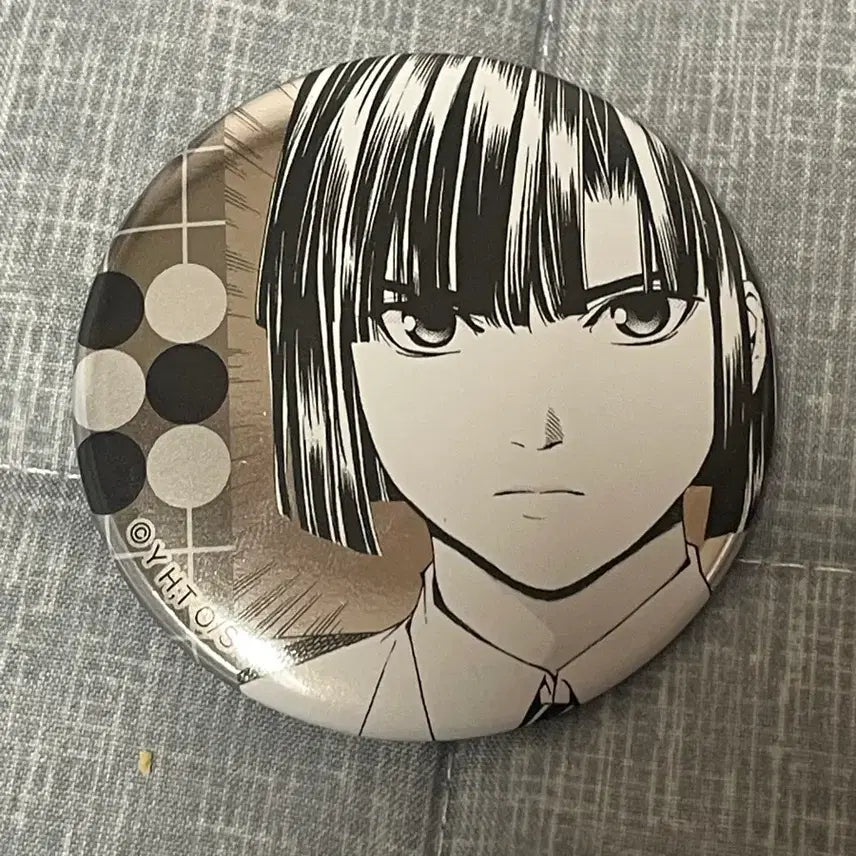 [BUNJANG] Hikaru no Go Akira Fudo Can Badge / 히카루의 바둑 고스트바둑왕 아키라 캔뱃지