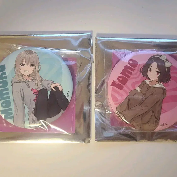 [BUNJANG] Girls Band Cry Momoka Tomo Can Badge Set / 걸즈밴드크라이 캔뱃지 모모카 토모