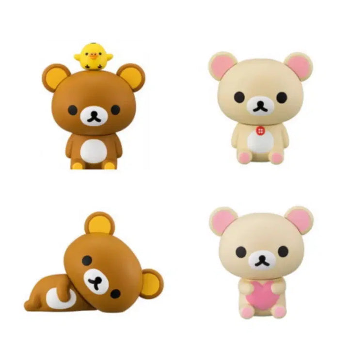 [BUNJANG] Classic Rilakkuma Korilakkuma Kapukara Gacha Figures / 고전 코리락쿠마 리락쿠마 카푸캬라 가챠 피규어