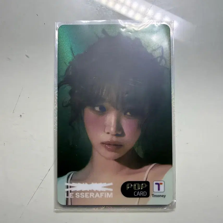 [BUNJANG] LE SSERAFIM Kim Chaewon Tmoney Transportation Card / 르세라핌 김채원 티머니 교통카드