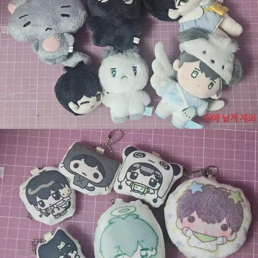 [BUNJANG] PLAVE Hamin Plush &amp; Cushion Doll Bundle Set / 플레이브 하민 솜깅&amp;쿠션 인형 양도