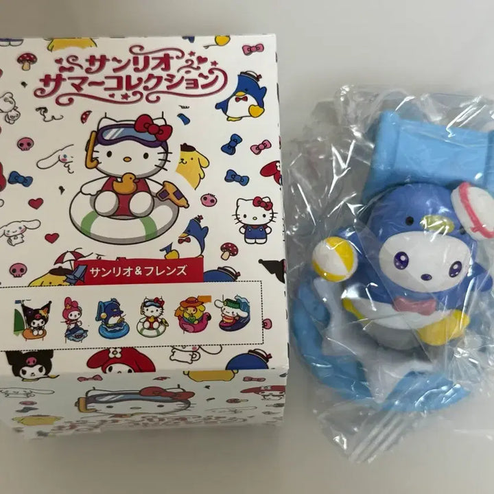 [BUNJANG] Sanrio Summer Collection Tuxedosam Mini Figure / 새상품) 산리오 서머 컬렉션 산리오 피규어 턱시도샘 산리오 굿즈