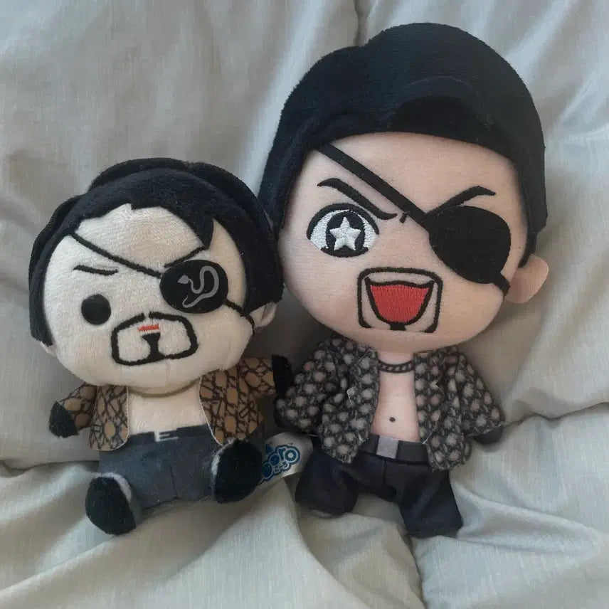 [BUNJANG] Yakuza Kiryu Majima Plush Set / 용과 같이 마지마 누이 2종 일괄 판매