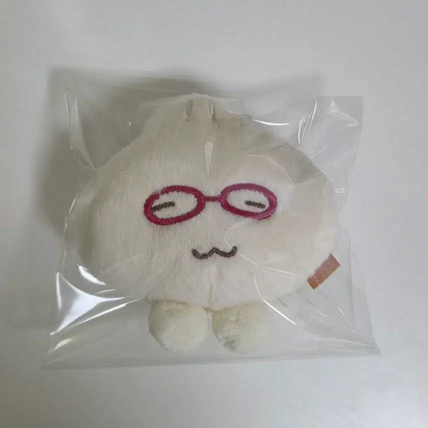 [BUNJANG] Pingru Glasses Mandu Doll Keyring / 핑루 안경 만두 인형 키링