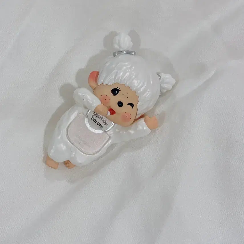 [BUNJANG] Monchhichi Hyper Secret White / 몬치치 히퍼 시크릿 화이트