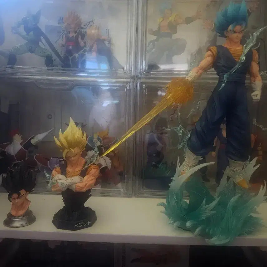 [BUNJANG] Dragon Ball Vegeta &amp; Babidi PVC Figure Bundle Set / 드래곤볼 베지트.바비디pvc 피규어 일괄정리
