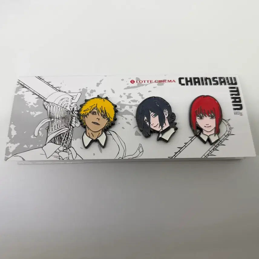 [BUNJANG] Chainsaw Man Cinema Badge / 체인소맨 롯데시네마 뱃지