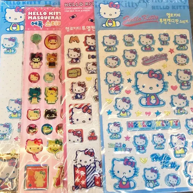 [BUNJANG] Sanrio Hello Kitty Classic Sticker Set / 산리오 헬로키티 고전 스티커