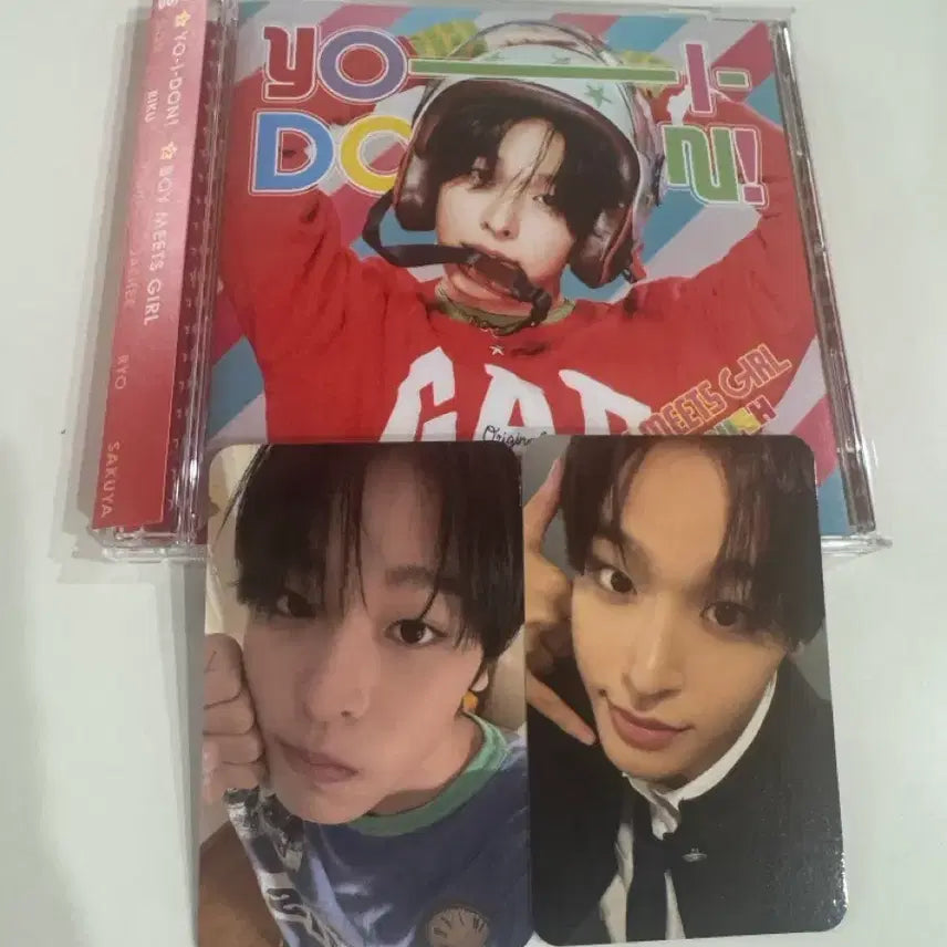 [BUNJANG] Riku Yoidon Bomitgirl Bundle Set Personal Card, Chairman Photocard, Album Photocard / 일괄) 리쿠 요이돈 보밋걸 개인반 회장포카 앨범포카