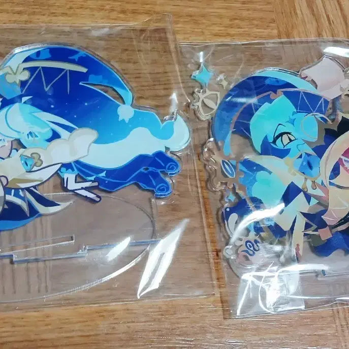 [BUNJANG] Cookie Run Kingdom Fouber &amp; Shadowmilk Acrylic Stand Bundle Set / 비공굿)쿠키런 킹덤 퓨바&amp;쉐도우밀크 아크릴 스탠드 일괄 판매