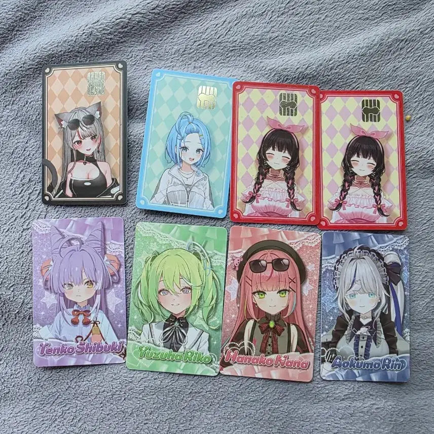 [BUNJANG] Stellive Spring Blossom Date SNS Style Acrylic Cards Set (9 Types, Sealed) / 스텔라이브 봄빛데이트 SNS풍 아크릴카드 미개봉 9종 일괄 판매합니다