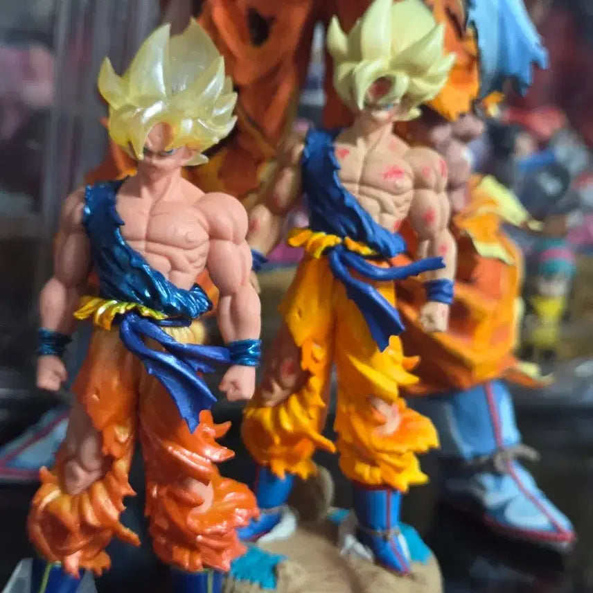 [BUNJANG] Bandai HG Goku Special Edition Repainted Set / [원작+리페인트작 세트] 반다이 HG 한정판 스페셜컬러 버전 고쿠에디션_ 드래곤볼