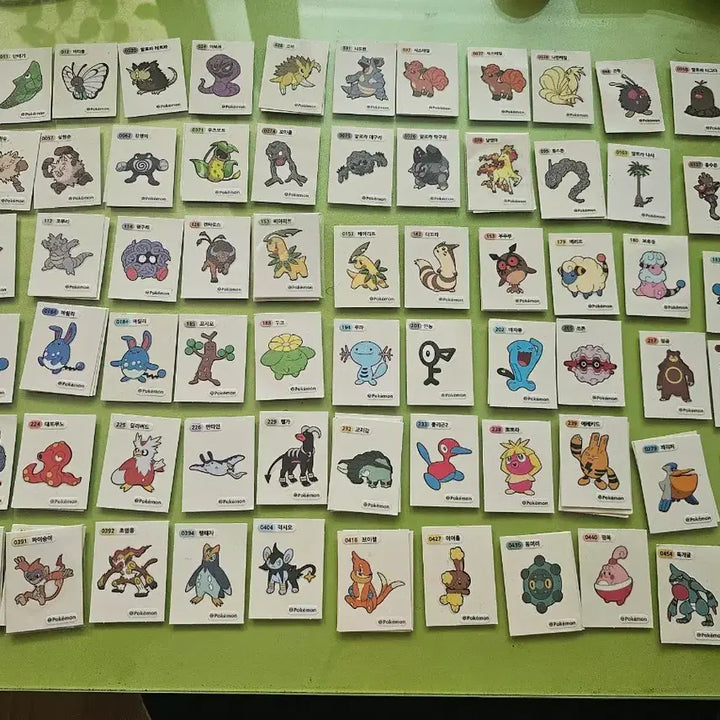 [BUNJANG] Pokemon Stickers / 포켓몬띠부씰 판매합니다.