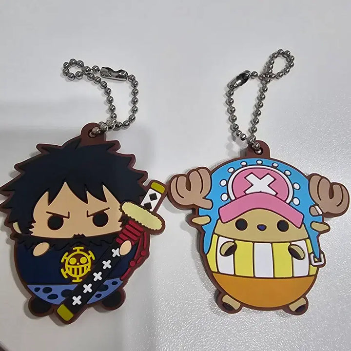 [BUNJANG] One Piece Trafalgar Law 20cm Plush Doll / 원피스 트라팔가 로우 비공굿 솜인형 솜깅 20cm 판매합니다. 키링포함