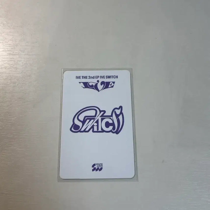 [BUNJANG] IVE Wonyoung Switch Soundwave Photocard / 아이브 장원영 스위치 사운드 웨이브