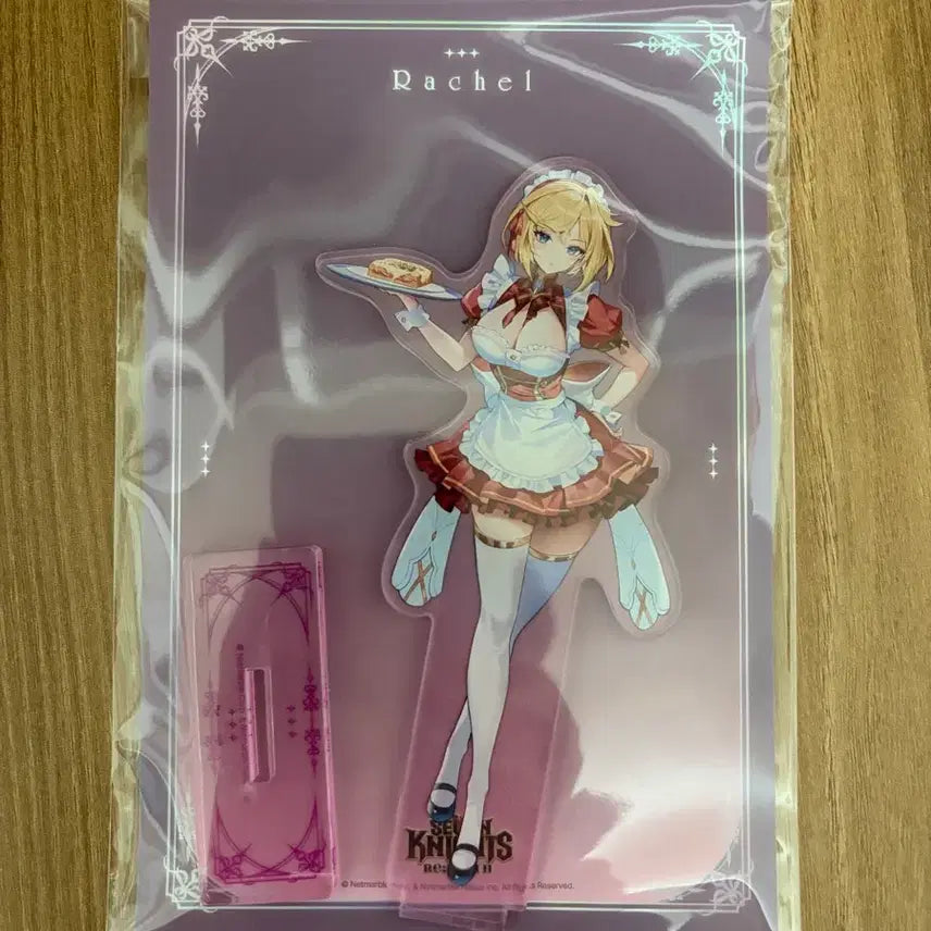 [BUNJANG] Seven Knights Re:Birth Collaboration Cafe Acrylic Stand + Border Coupon / 미개봉) 세븐나이츠 리버스 콜라보 카페 아크릴+ 테두리 쿠폰