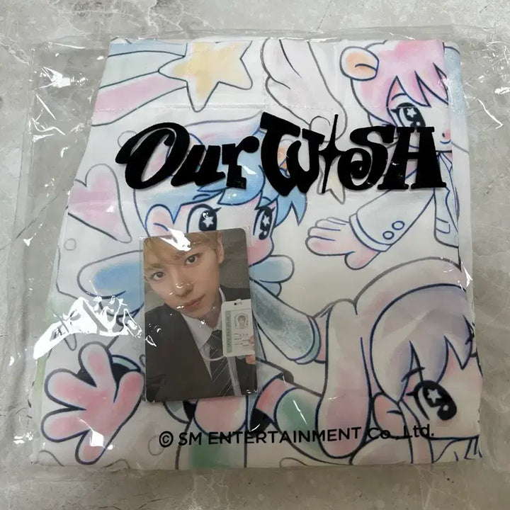 [BUNJANG] NCT WISH Our Wish Concert MD Shoulder Bag Eco Bag with Yushi Photocard / 엔시티위시 our wish 앙콘 엠디 굿즈 숄더백 에코백 유우시(포카포함) 원가양도