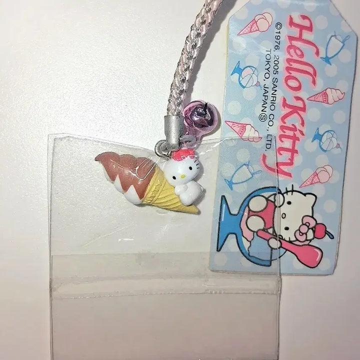[BUNJANG] Sanrio Hello Kitty Ice Cream Strap (2005) / 고전 쿨스위츠 키티스트랩
