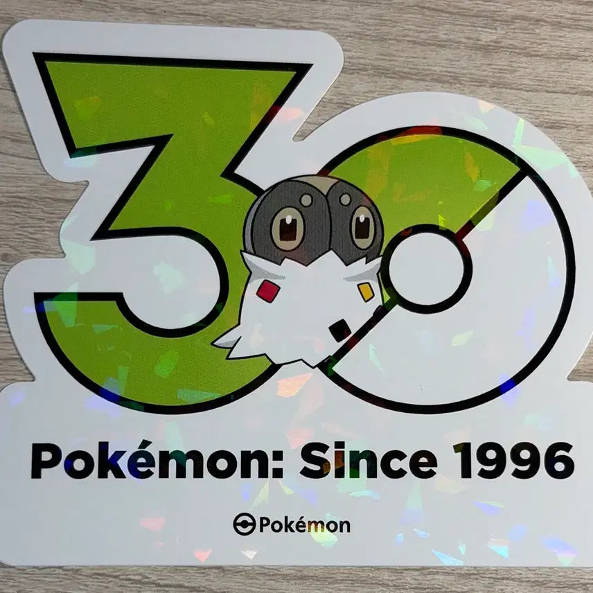 [BUNJANG] Pokemon 30th Anniversary Sticker / 포켓몬 30주년 기념 스티커 분떠도리