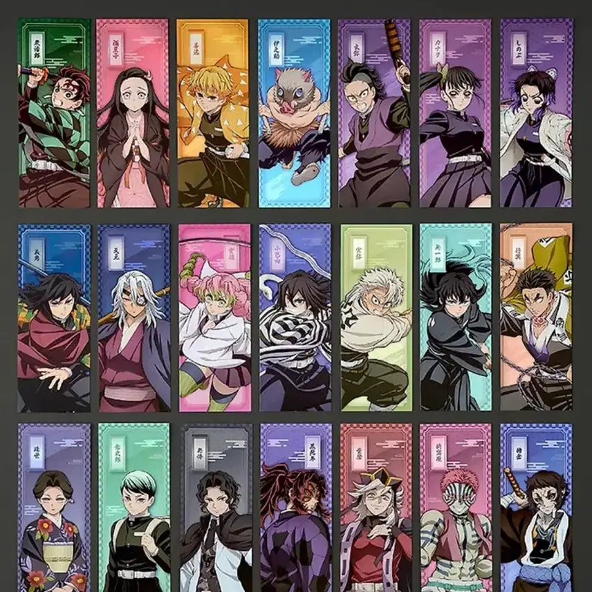 [BUNJANG] Demon Slayer: Kimetsu no Yaiba Katok Infinite Castle Ticket Style Giyu &amp; Muichiro Set / 풀세트)귀멸의 칼날 카톡 무한성 티켓풍 기유 무이치로