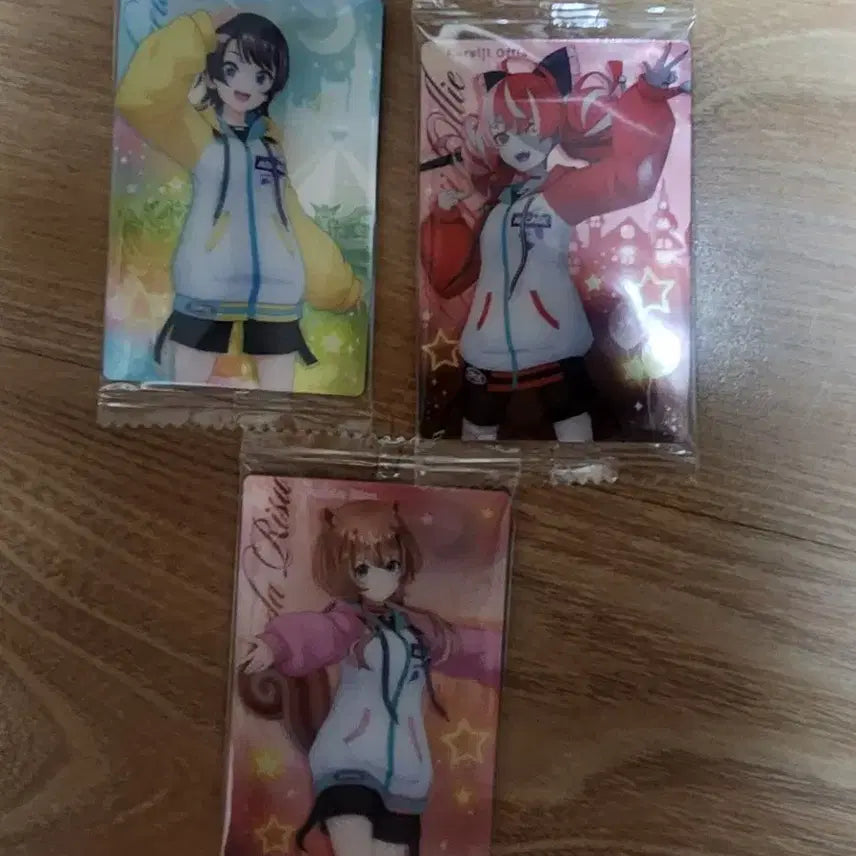 [BUNJANG] Hololive Wafer Card Vol. 4 - Ozora Subaru, Ayunda Risu, Kureiji Ollie Set / 홀로라이브 웨하스 카드 vol.4 오오조라 스바루 / 아윤다리스 / 쿠레이지 올리