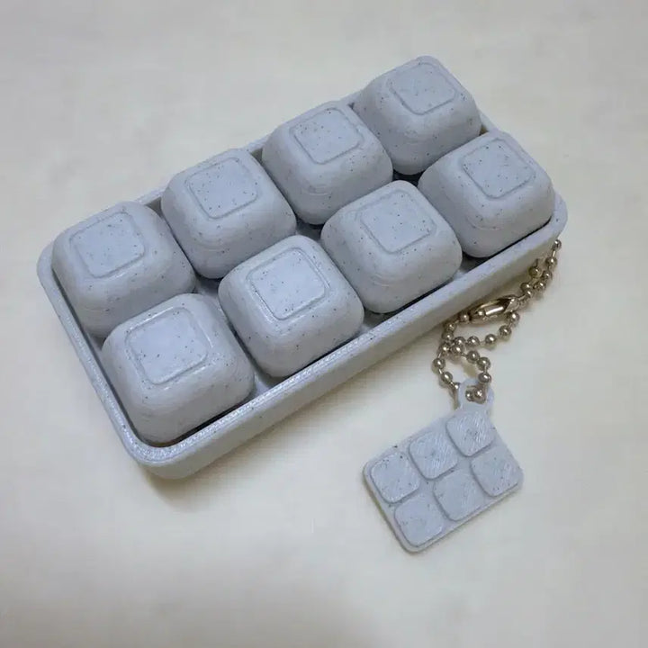 [BUNJANG] Slug Keycaps Clicker "Cookies &amp; Cream" Black Sugar Latte Switch / 슬러그 키캡 클리커 쿠앤크 흑당라떼축 단종