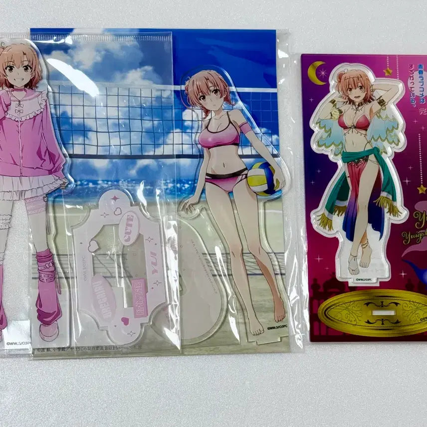 [BUNJANG] Yui Hamanaga My Youth Romantic Comedy Is Wrong, As I Expected Acrylic Stands 3-Set / 급처) 내청코 유이가하마 유이 아크릴스탠드 3종 세트 역내청