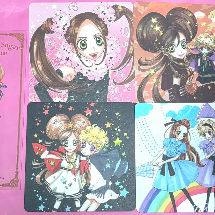 [BUNJANG] Sugar Sugar Rune Pop-up Exclusive Coaster Bookmark Set / 슈가슈가룬 팝업 2만원, 5만원 특전 코스터 북마크 바닐라 쇼콜라