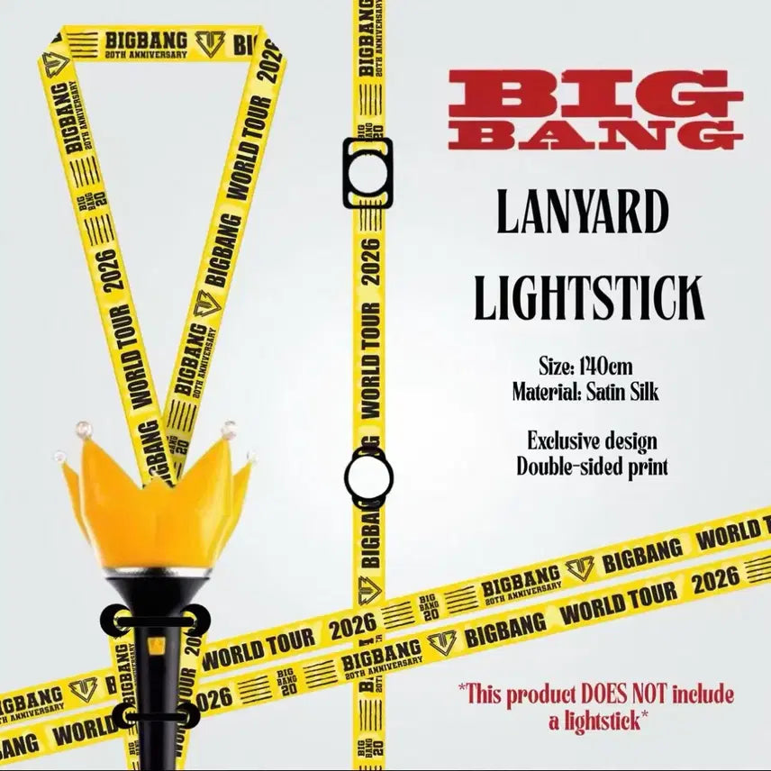 [BUNJANG] BIGBANG Bang Bong Strap / 빅뱅 뱅봉 스트랩