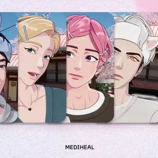 [BUNJANG] PLAVE Mediheal Photocard Set (1st &amp; 2nd Batch) with Tin Case / 플레이브 메디힐 포카 세트&amp;틴케이스 포함