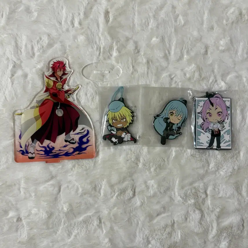 [BUNJANG] That Time I Got Reincarnated as a Slime Kuji Acrylic Stand &amp; Rubber Strap Set / 전생슬 쿠지 아크릴스탠드 러버스트랩 베니마루 베루도라 리무루 시온 전생했더니 슬라임