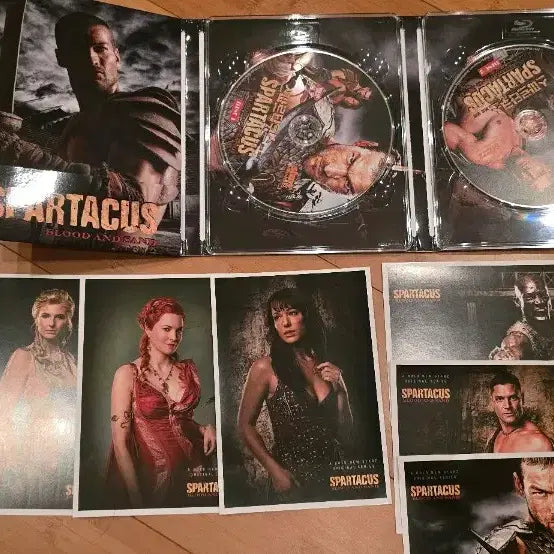 [BUNJANG] Spartacus Blu-ray 2-Set Bundle / 스파르타쿠스 블루레이 2종세트 일괄