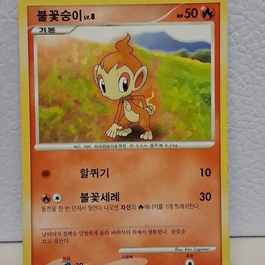 [BUNJANG] Pokemon Card 2010 DP Infernape 16/55 / 포켓몬카드 2010 DP 불꽃숭이 16/55