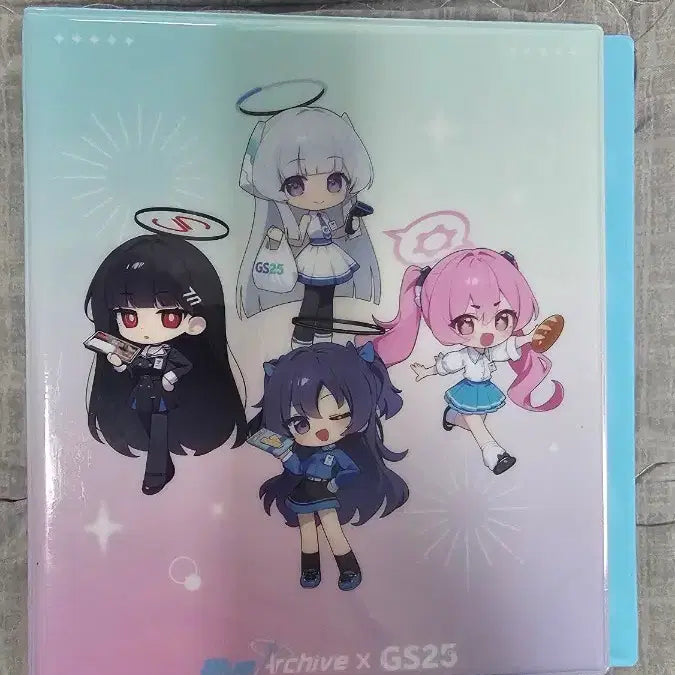 [BUNJANG] Blue Archive GS Collaboration Circle Sticker Collection Set with 2 Collector Books / 블루아카이브 gs 콜라보 띠부씰 1차 올컬랙 + 컬렉터북 2개