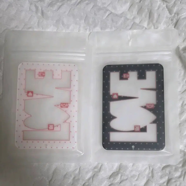 [BUNJANG] TWO님 Photocard Holder Bundle Set Black White Red / TWO님 러브 포카홀더 블랙 화이트 레드 일괄 원가 이하 양도