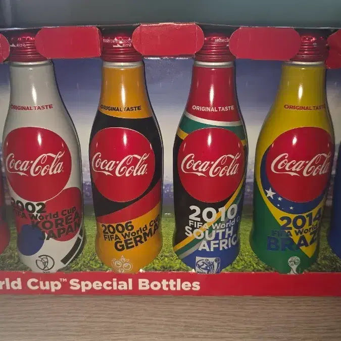 [BUNJANG] Coca-Cola FIFA World Cup Special Edition Bottle Set (6 Types) / 코카콜라 FIFA 월드컵 스페셜 보틀 6종 세트